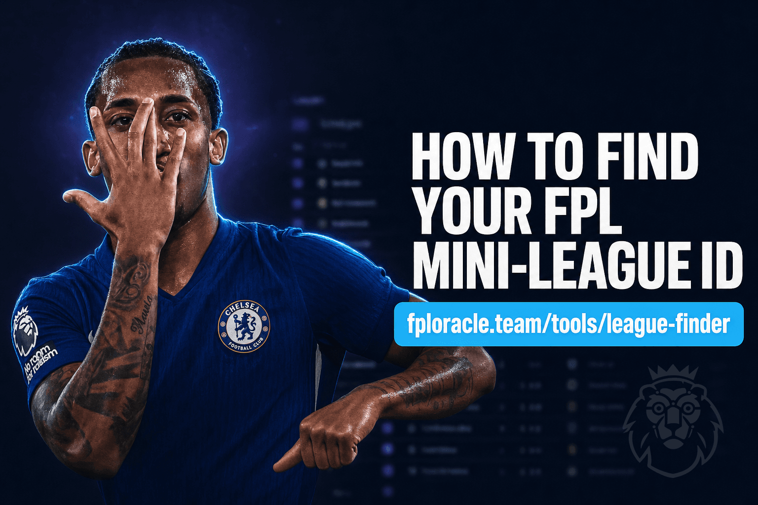How to Find Your FPL Mini-League ID (Web, App and Instantly by Name)