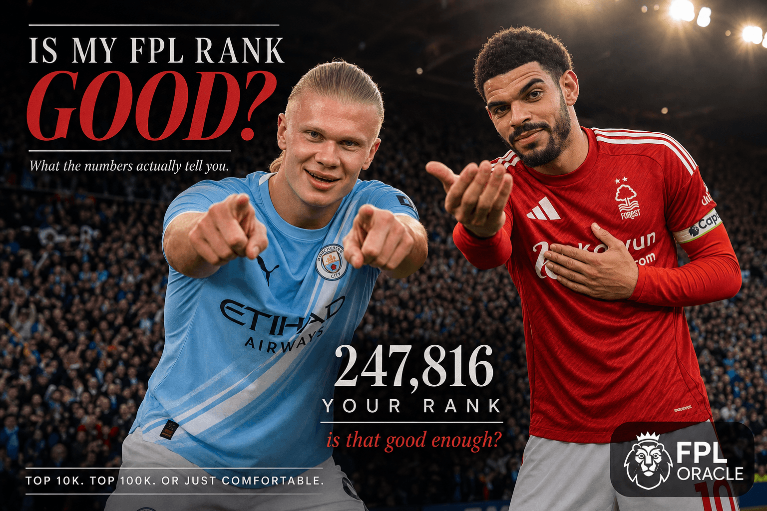 Is My FPL Rank Good? Percentiles, Averages and What Top 10k Really Takes